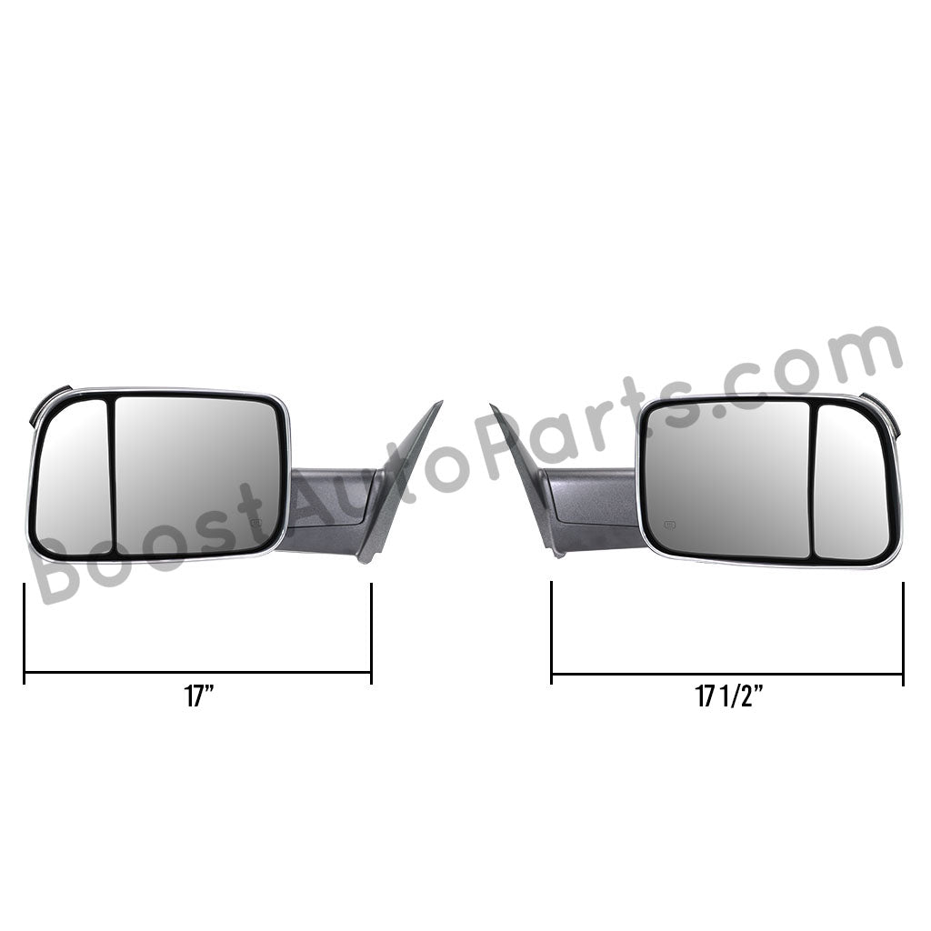 Dodge Ram 1500 Tow Mirrors (2009-2018)