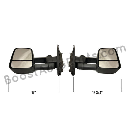 GM Style Dodge Ram 1500 Tow Mirrors (2009-2018) - Style 1