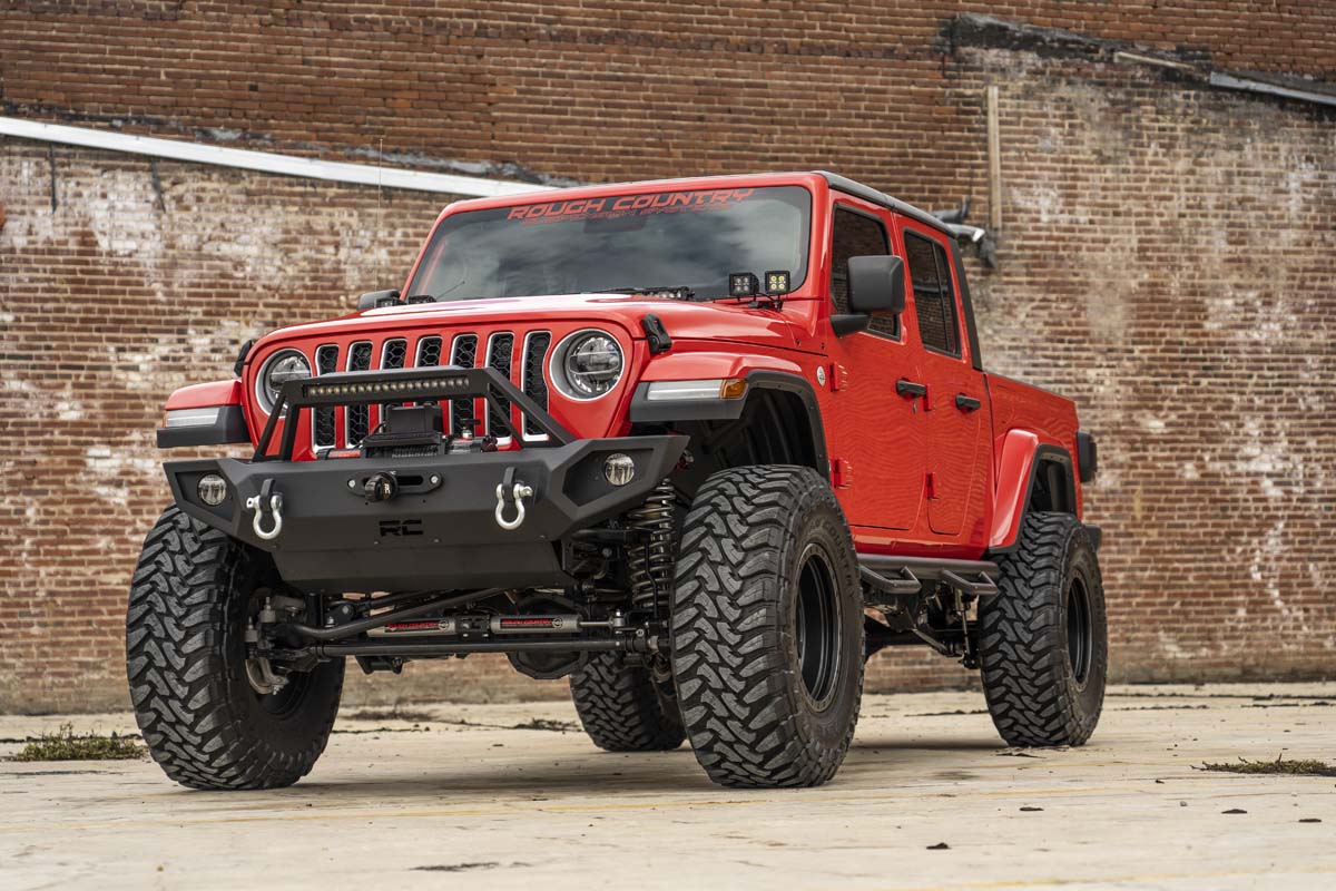 Quad LED Light Kit | Cowl Mount | 2" Black Pairs | Spot | Jeep Gladiator JT/Wrangler JL (18-26)