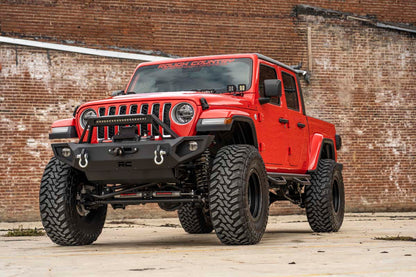 Quad LED Light Kit | Cowl Mount | 2" Black Pairs | Spot | Jeep Gladiator JT/Wrangler JL (18-26)