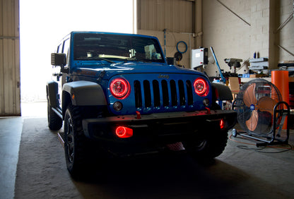 Oracle 07-16 Jeep Wrangler JK SMD HL - ColorSHIFT w/o Controller