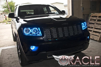 Oracle Jeep Grand Cherokee 11-13 Triple Halo Kit - ColorSHIFT
