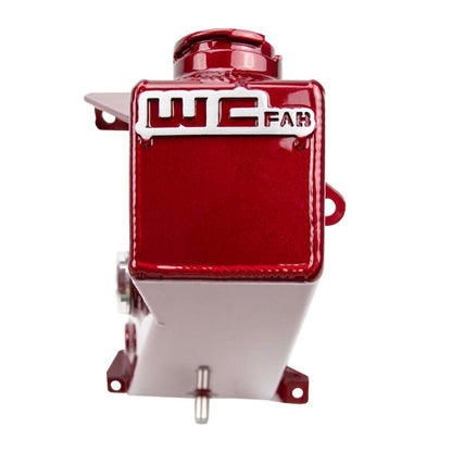 Wehrli 19-23 Cummins 6.7L Coolant Tank (OEM Placement) - WCFab Red