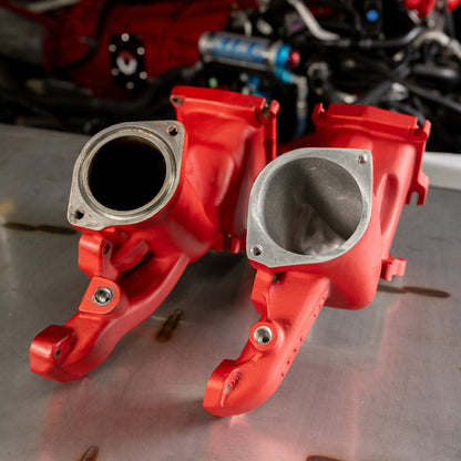 Wehrli 11-16 Chevrolet 6.6L LML Duramax High Flow Y-Bridge Kit - Brizzle Blue