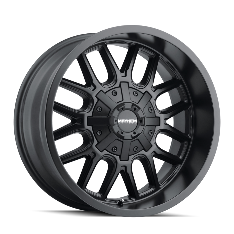 Mayhem 8107 Cogent 20x10 / 8x165.1 BP / -19mm Offset / 130.8mm Hub Matte Black Wheel