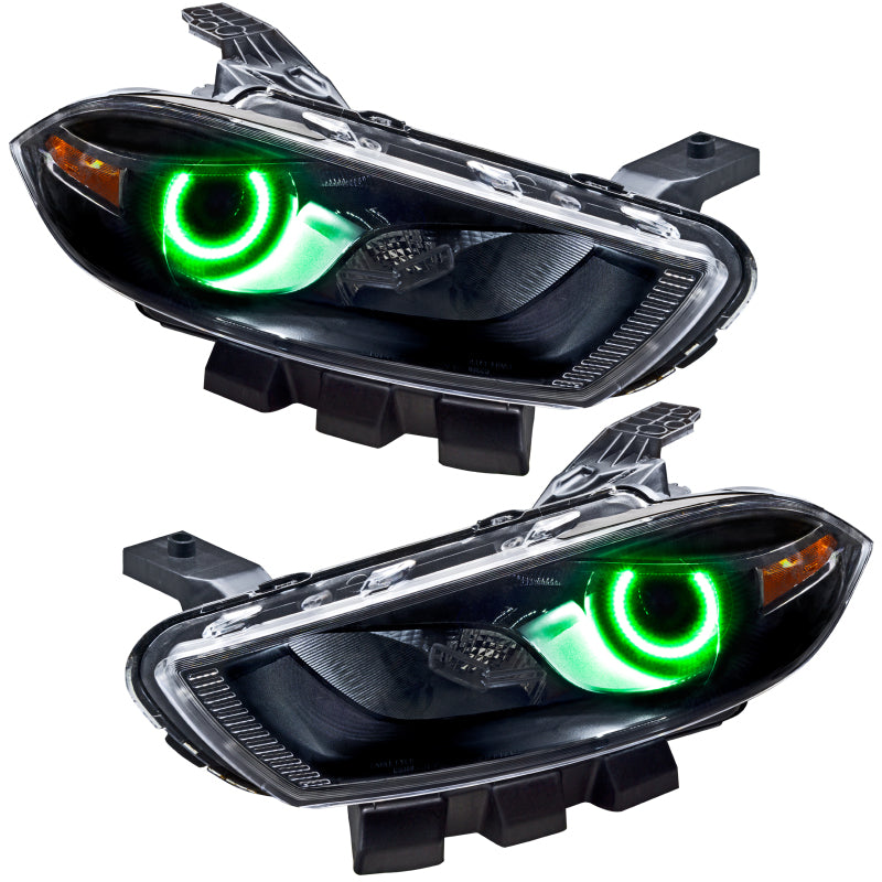 Oracle Dodge Dart 13-16 Halo Kit - ColorSHIFT w/ Simple Controller