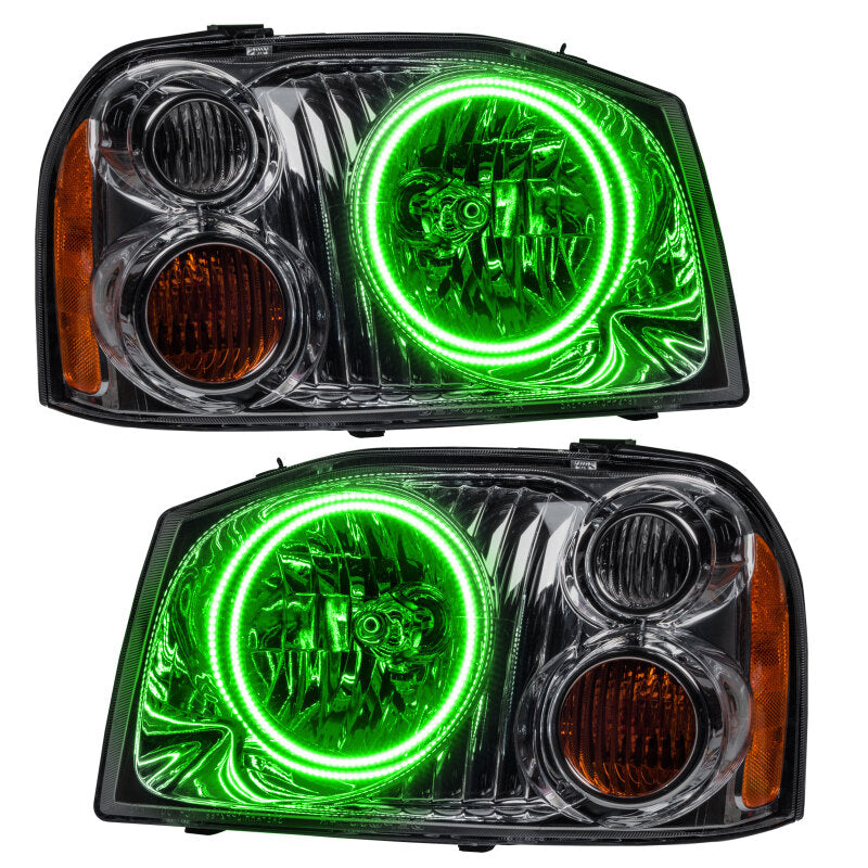 Oracle 01-04 Nissan Frontier SMD HL - Dual Halo - ColorSHIFT w/ Simple Controller