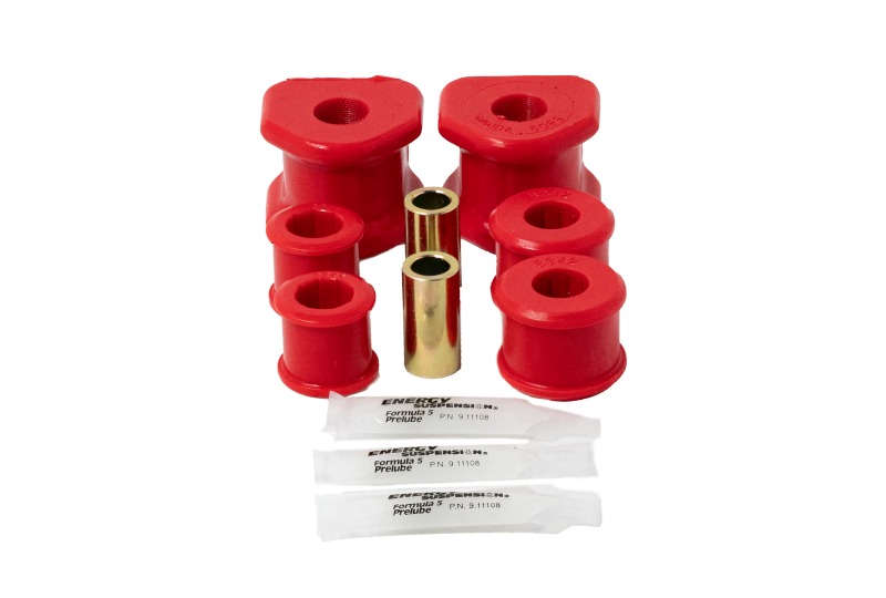 Energy Suspension 05-07 Ford Mustang Red Rear Sway Bar Frame Bushings (Must Reuse All Metal Parts)