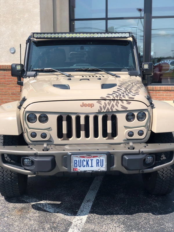 Oracle VECTOR Series Full LED Grille - Jeep Wrangler JK - NA