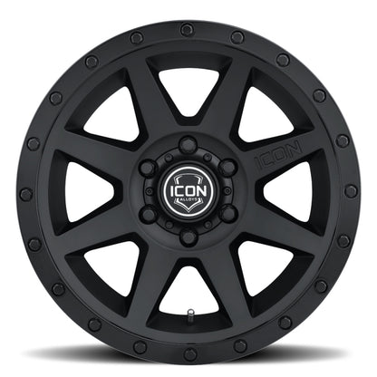 ICON Rebound 20x9 / 5x150 / 16mm / 5.625in BS Double Black Wheel