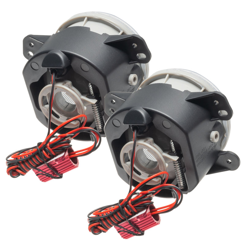 Oracle Lighting 07-09 Jeep Wrangler JK Pre-Assembled LED Halo Fog Lights -UV/Purple