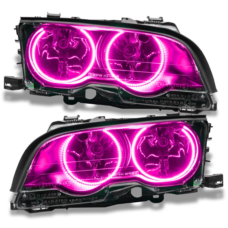 Oracle 99-01 BMW 3 Series Coupe HL - (Halogen) - ColorSHIFT w/ Simple Controller