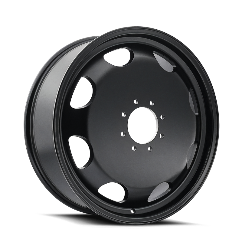 Cali Off-Road 9110D Summit Dually 20x8.25 / 8x210 BP / 115mm Offset / 154.2mm Hub Matte Black Wheel