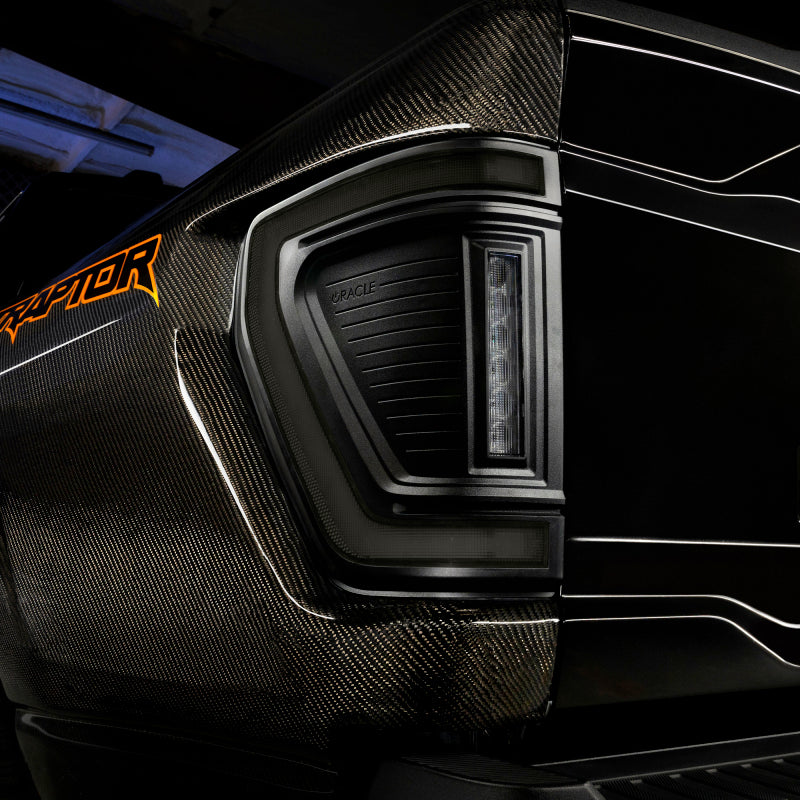 Oracle Lighting 21-24 Ford F-150 (Black Series) Flush Style LED Tail Lights