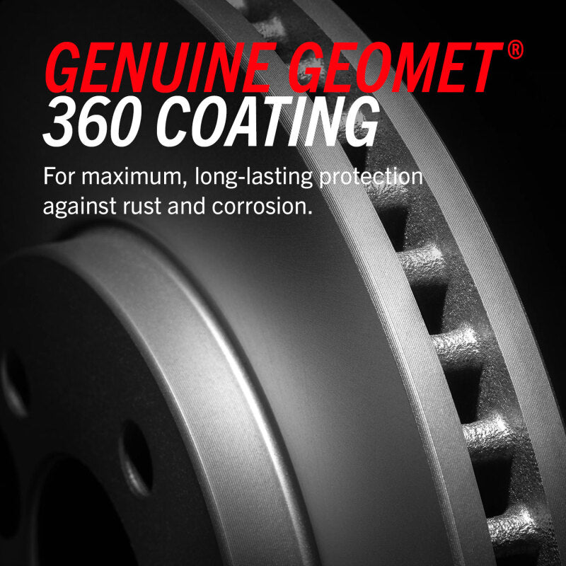 Power Stop 04-09 Audi S4 Front Evolution High Carbon Geomet Coated Rotor