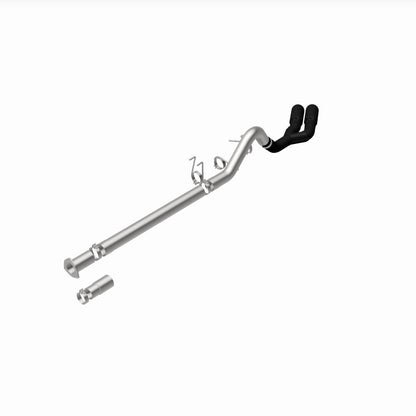 MagnaFlow 08-18 Ford F-250/F-350/F-450 4.6L/6.7 DPF-Back Black 4in Dual Single Rear Exit