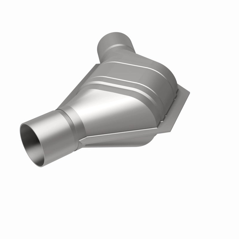 MagnaFlow Universal Catalytic Converter 2.25 Angled In/Out Front CA
