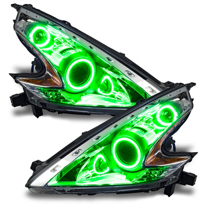 Oracle Nissan 370 Z 09-20 Dual Halo Kit - ColorSHIFT w/o Controller