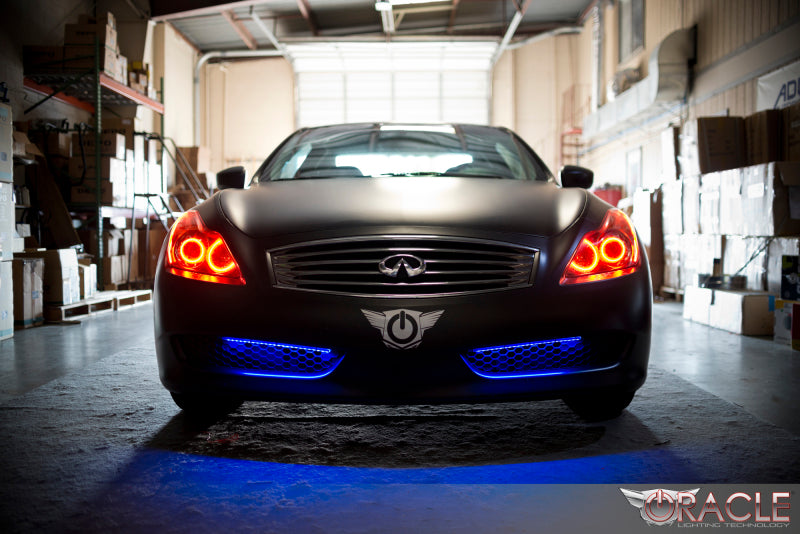 Oracle Infiniti G37 Coupe 08-10 Halo Kit - ColorSHIFT w/ BC1 Controller