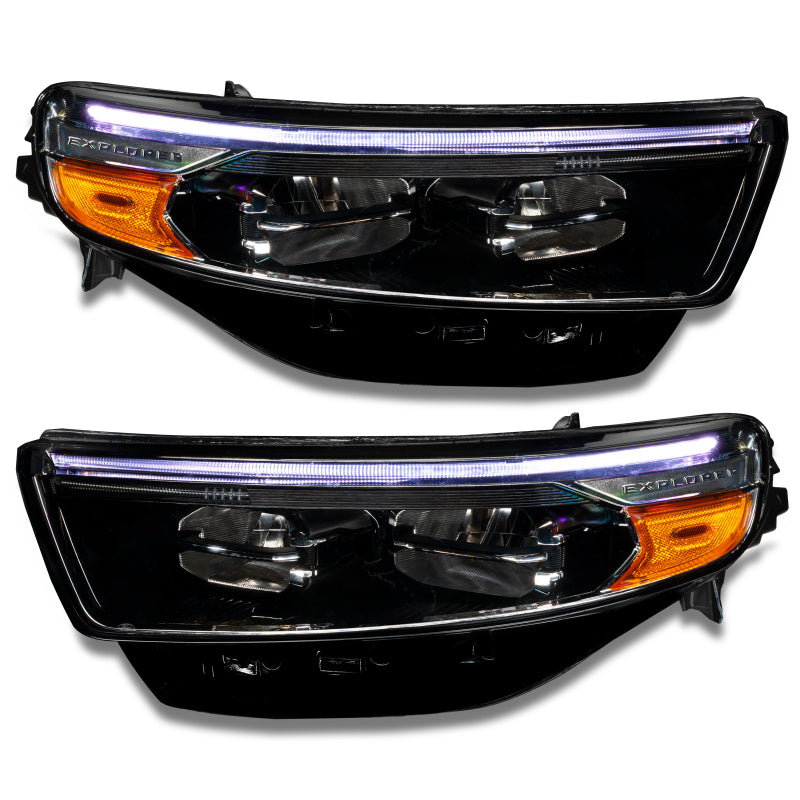 Oracle 20-22 Ford Explorer Dynamic RGB Headlight DRL Kit - - w/ 2.0 Controller