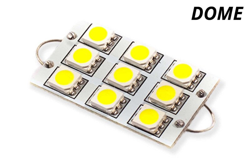 Diode Dynamics 44mm SML9 LED Bulb - Red (Single)