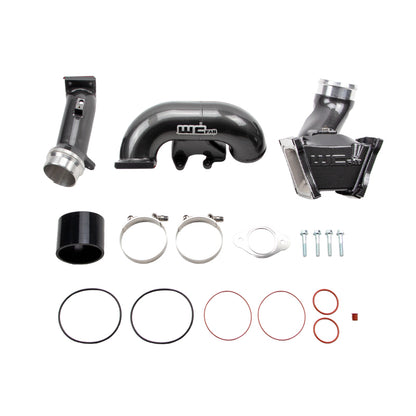 Wehrli 06-07 GM Duramax LBZ 3in Y-Bridge Kit - Cat Yellow