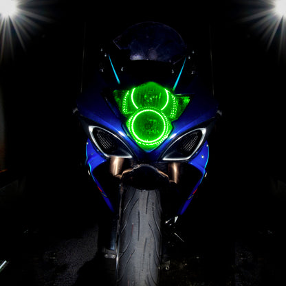 Oracle Suzuki GSX-R 1000 06-07 LED Motorcycle Halo Kit - ColorSHIFT