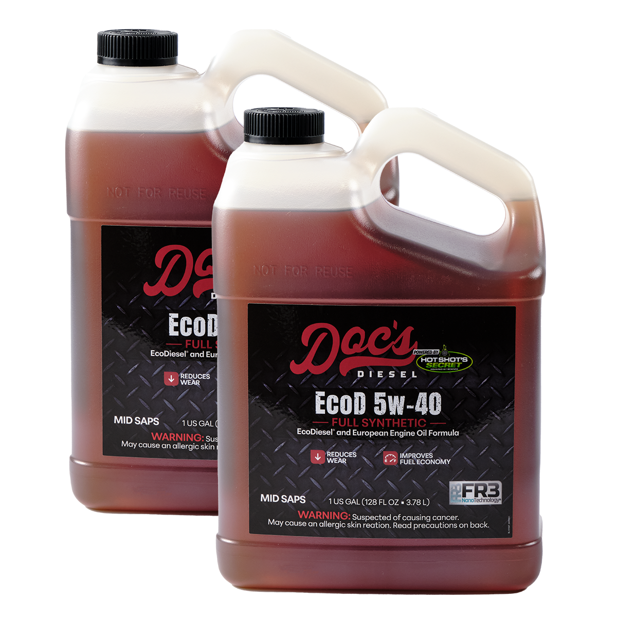 Doc's Diesel Jeep Grand Cherokee/RAM 1500 3.0L EcoDiesel 5W-40 Full Synthetic Oil Change Kit 2014-2020