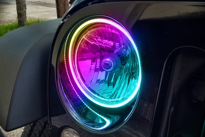 Oracle 07-16 Jeep Wrangler JK SMD HL - ColorSHIFT Dynamic