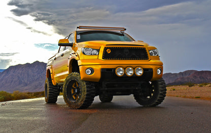 Oracle 07-11 Toyota Tundra Pre-Assembled Headlights - Black Housing - ColorSHIFT