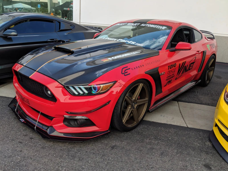 Oracle 15-17 Ford Mustang V6/GT/Shelby Dynamic DRL w/ Halo Kit - ColorSHIFT - Dynamic