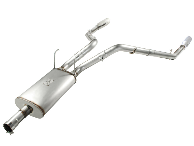aFe MACH Force XP Exhausts Cat-Back SS-409 EXH CB Dodge Ram 1500 5.7L HEMI 09-13 Polished