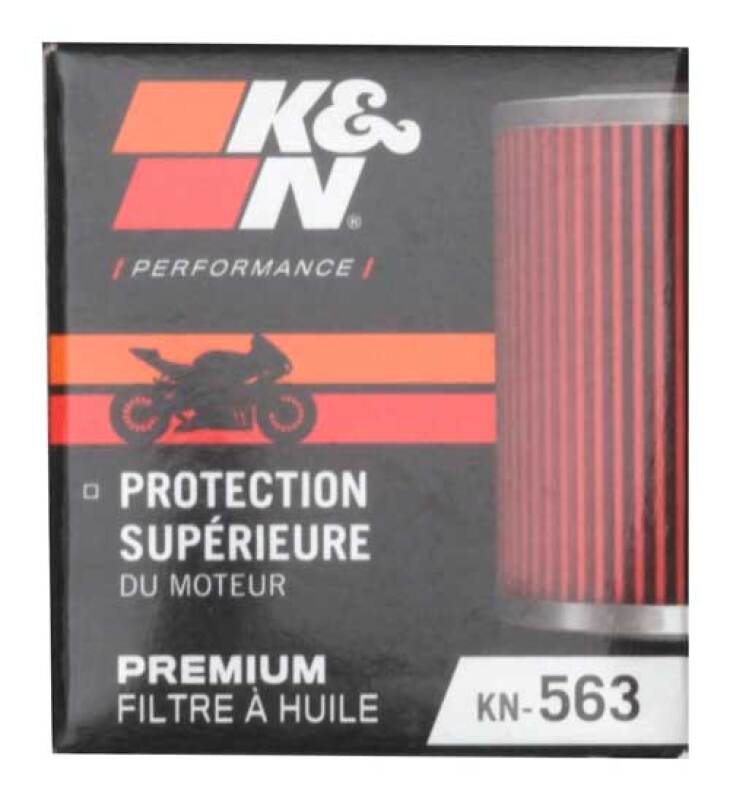 K&N Aprilia / Derbi / Husqvarna / Piaggio 1.781in OD x 0.625in ID x 1.844in H Oil Filter