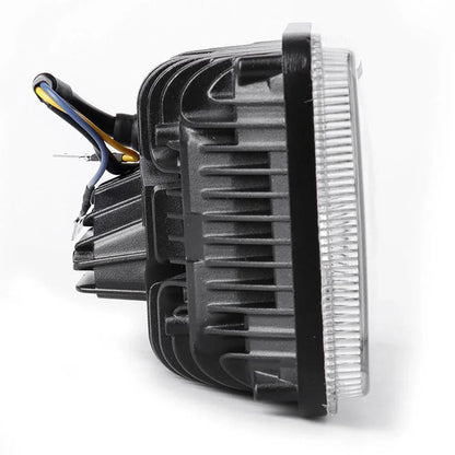 4x6 Inch DOT Sealed Beam LED Headlights with DRL For Peterbilt Kenworth Freightinger Ford Chevrolet