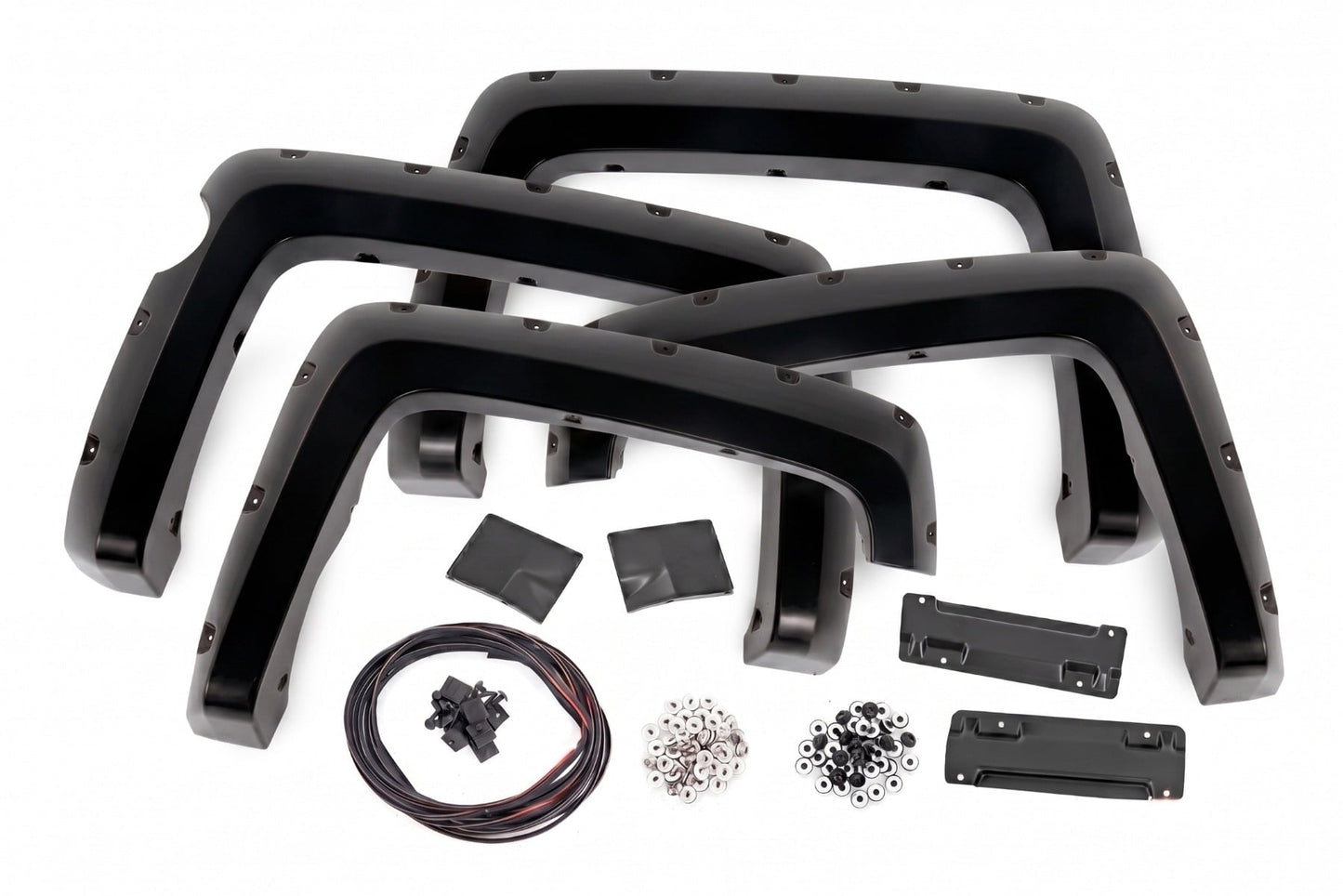Pocket Fender Flares | 5'9" Bed | GBA Black | Chevy Silverado 1500 (14-18 & Classic)