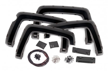 Pocket Fender Flares | 5'9" Bed | GBA Black | Chevy Silverado 1500 (14-18 & Classic)