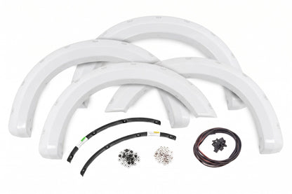 Pocket Fender Flares | YZ Oxford White | Ford F-250/F-350 Super Duty (23-26)