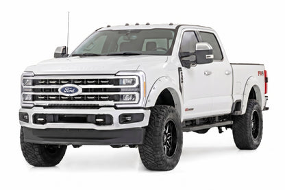 Pocket Fender Flares | YZ Oxford White | Ford F-250/F-350 Super Duty (23-26)
