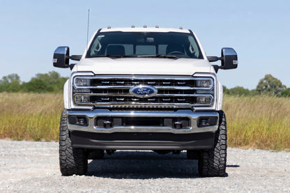 Pocket Fender Flares | YZ Oxford White | Ford F-250/F-350 Super Duty (23-26)