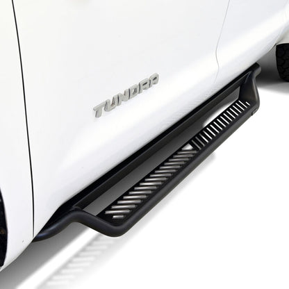 Westin 07-21 Toyota Tundra Double Cab Outlaw Drop Running Boards - Tex. Blk