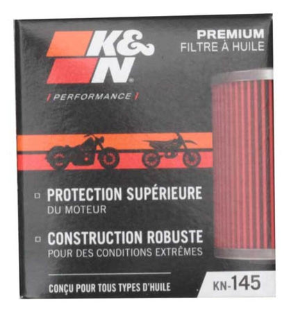 K&N Yamaha / MUZ / MZ / Sachs / Aprilia / Derbi 2.156in OD x 2.313in H Oil Filter