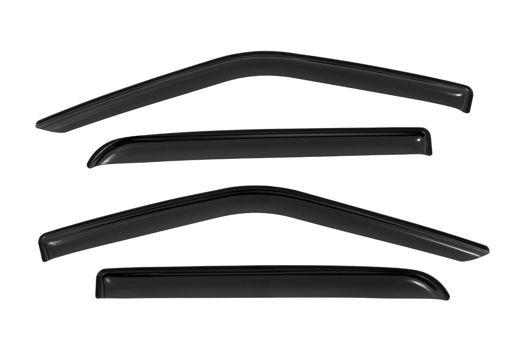 Side Window Deflectors | Tape On Rain Guard | Ford F-150/Lightning/F-250/F-350/Raptor (15-26)