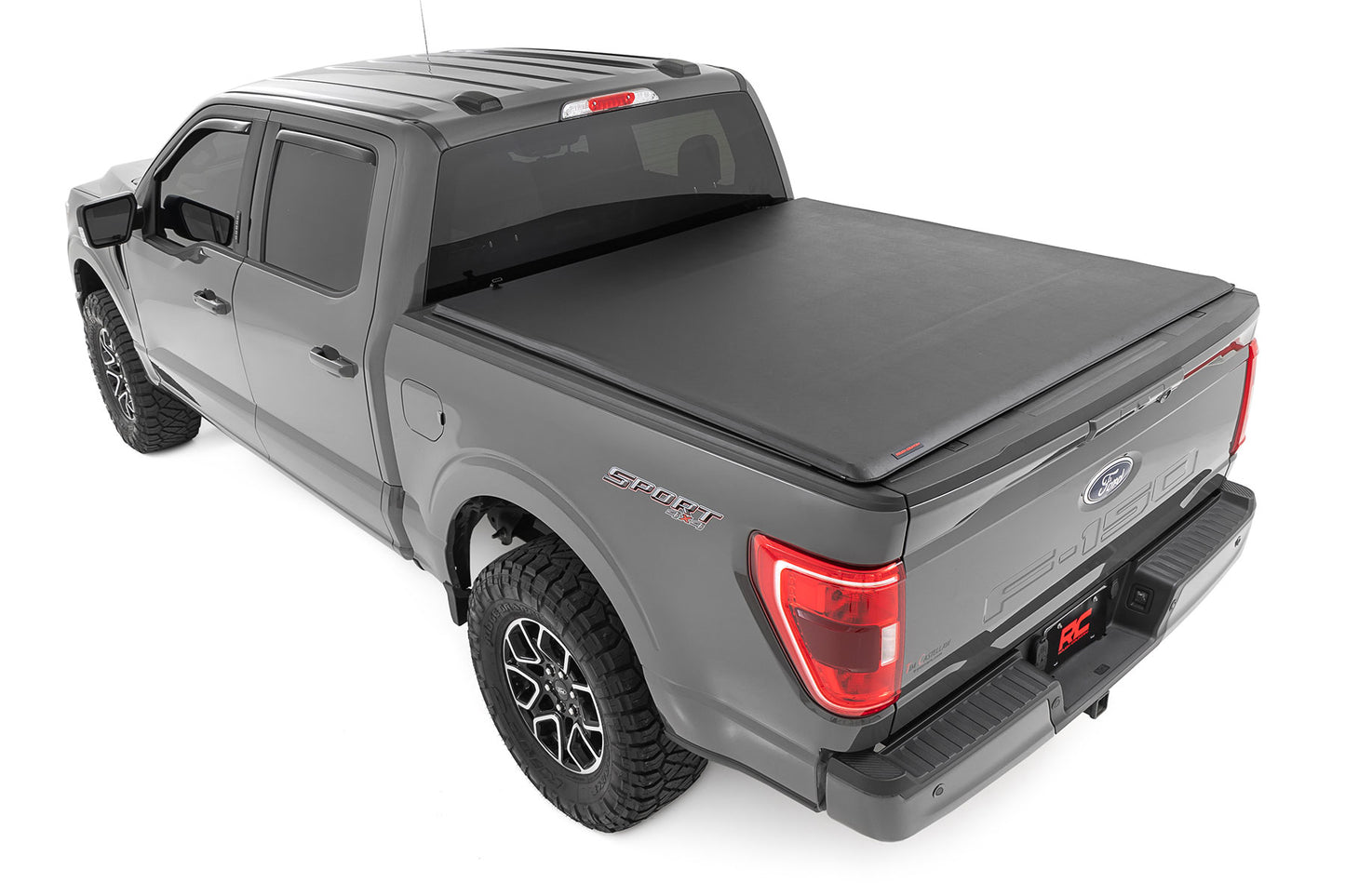 Soft Roll Up Bed Cover | 5'7" Bed | Ford F-150/F-150 Lightning/Raptor  (15-26)