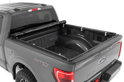 Soft Roll Up Bed Cover | 6'7" Bed | Ford F-150/F-150 Lightning/Raptor  (15-26)