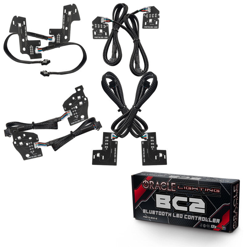 Oracle 19-21 RAM 1500 RGB+W Headlight DRL Kit Reflector LED - w/ BC1 Controller