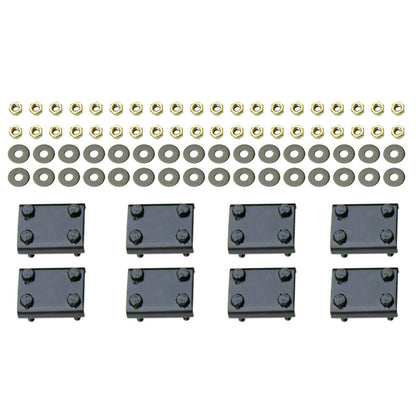 Westin 1998-2006 Ford Ranger Ext Cab 2dr Premier Oval Nerf Step Bar Mount Kit - Black