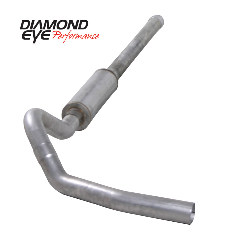 Diamond Eye KIT 4in Catback Single AL CHEVY/GMC 6.6L 2500/3500 2006-2007.5