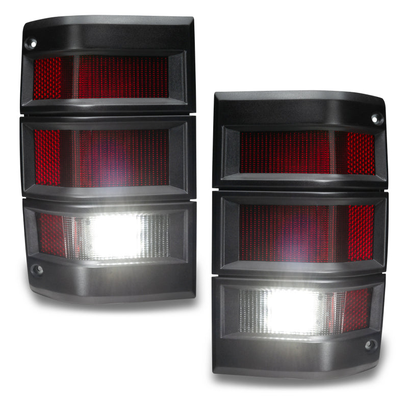 ORACLE Lighting Jeep Comanche MJ LED Tail Lights - Standard Red Lens