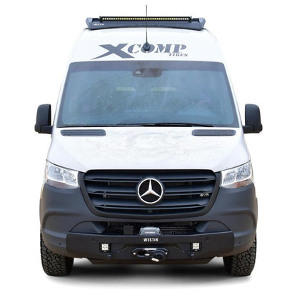 Westin 19-23 Mercedes-Benz Sprinter Pro-Series Mid Width Front Bumper - Textured Black