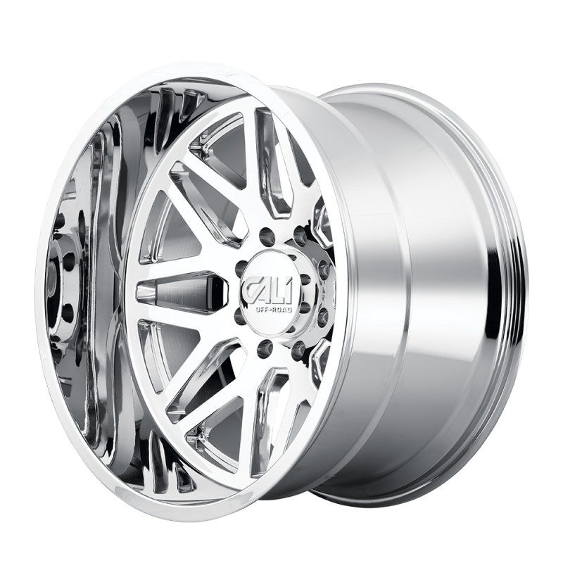 Cali Off-Road 9115 Invader 20x10 / 6x139.7 BP / -25mm Offset / 106.1mm Hub Chrome Wheel